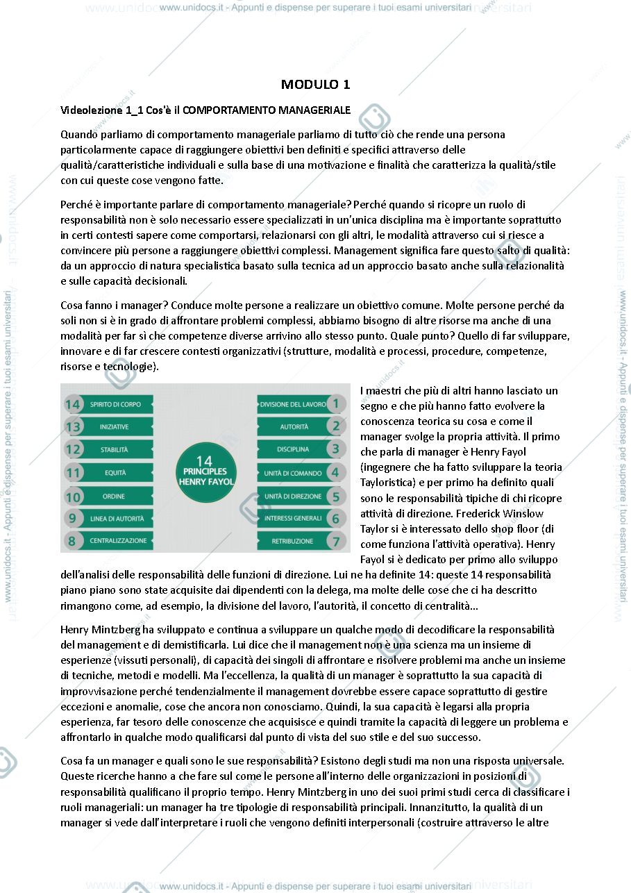 Anteprima pagina 1 — videolezioni primo modulo