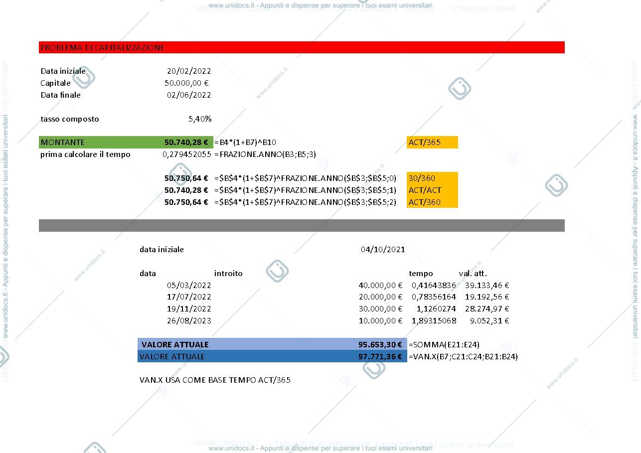 Anteprima pagina 1 — Operazioni con date