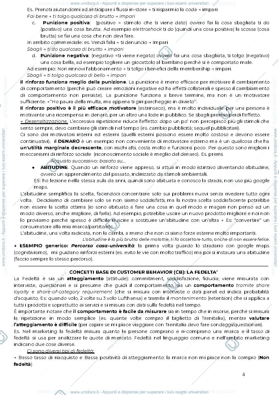 Anteprima pagina 4 — Comportamento del Consumatore