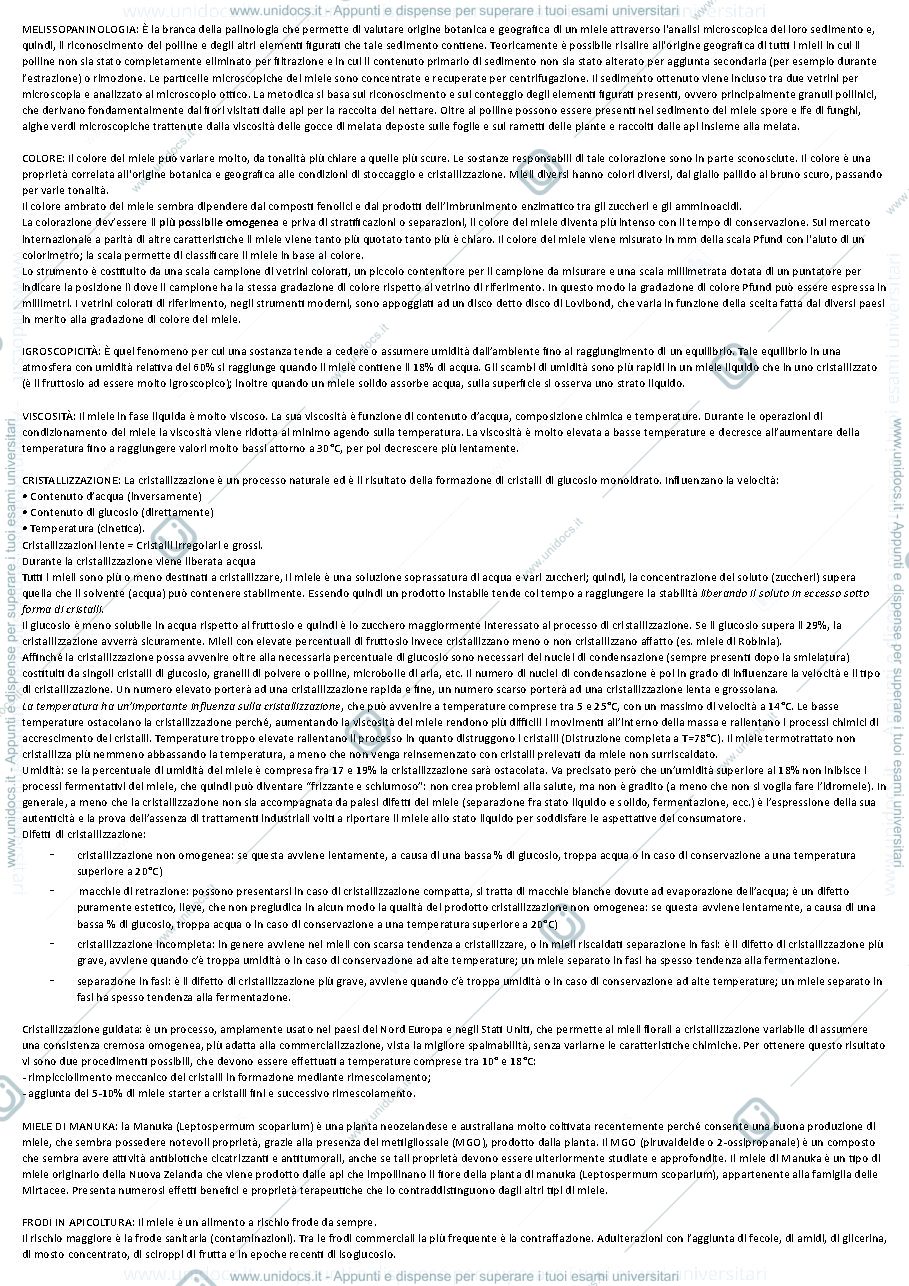 Anteprima pagina 2 — Comp. e analisi degli alimenti