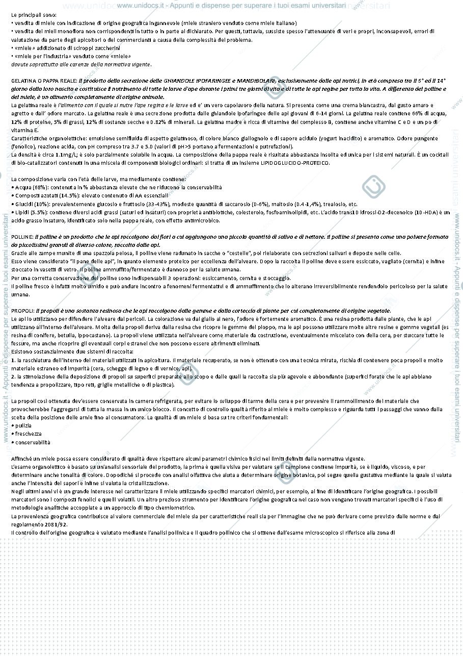Anteprima pagina 3 — Comp. e analisi degli alimenti