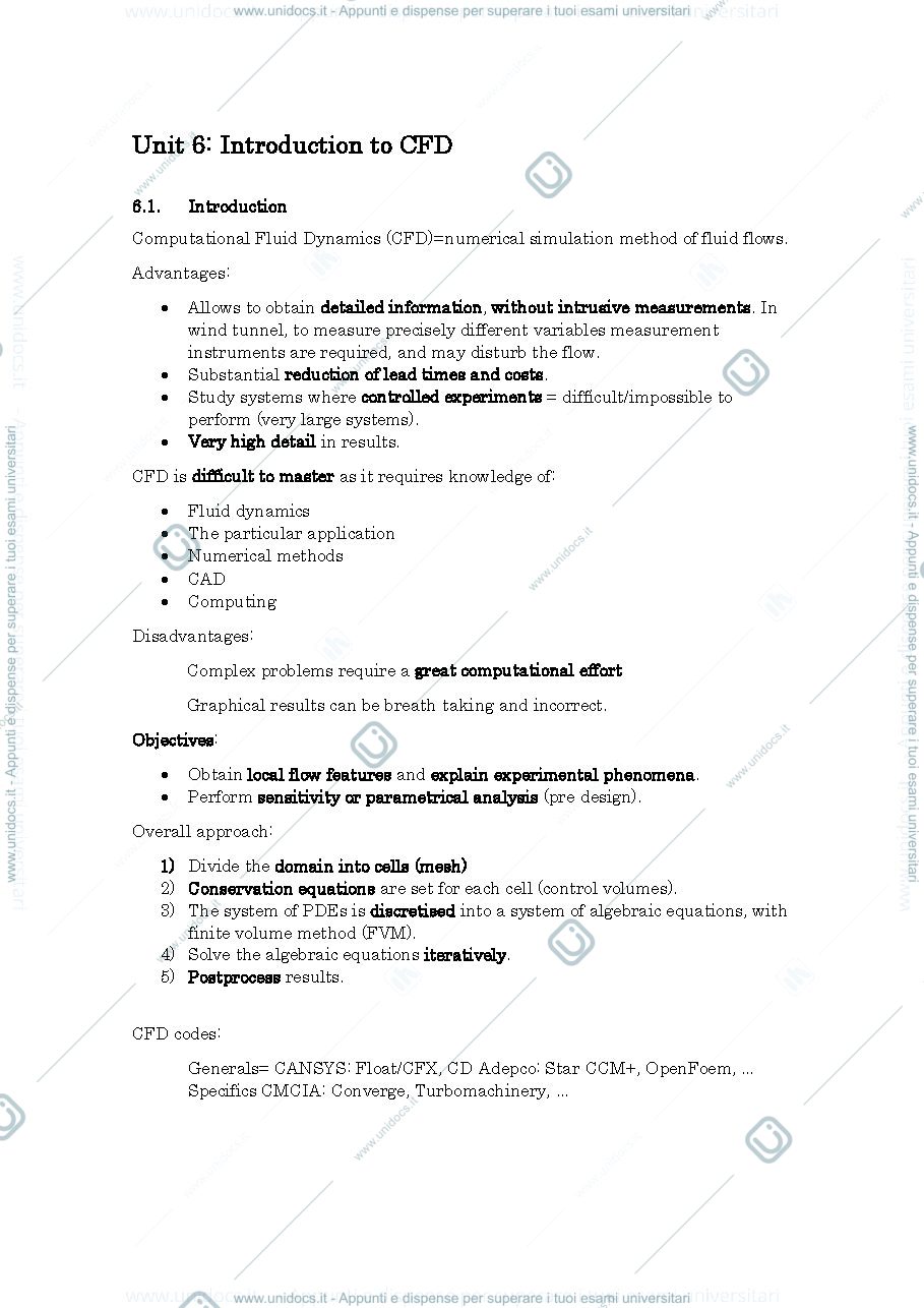 Anteprima pagina 1 — CFD procedures summary