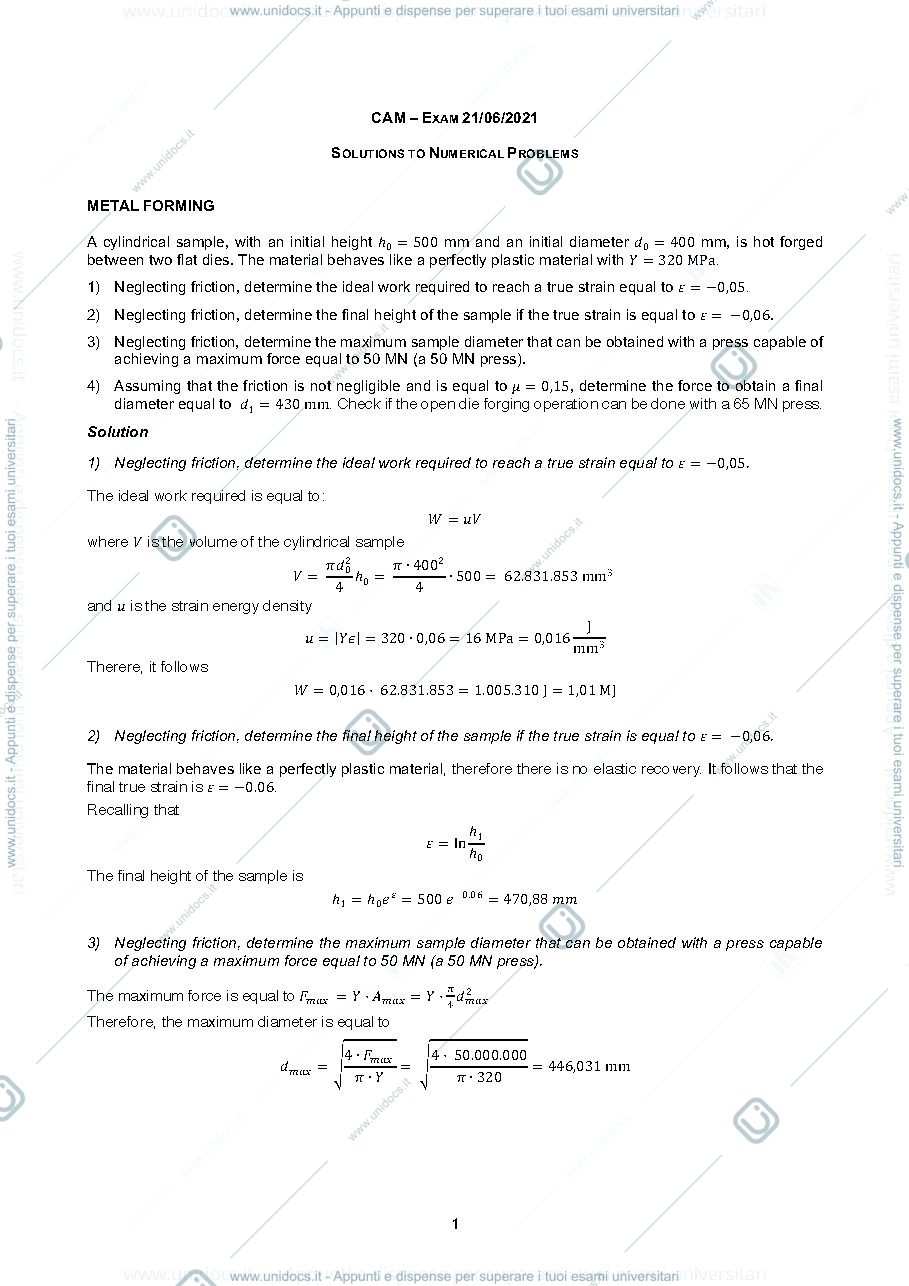 Anteprima pagina 1 — CAM exam 21-6-2021