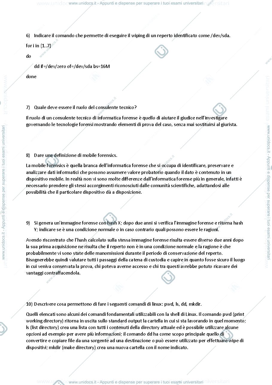 Anteprima pagina 2 — Domande esame 