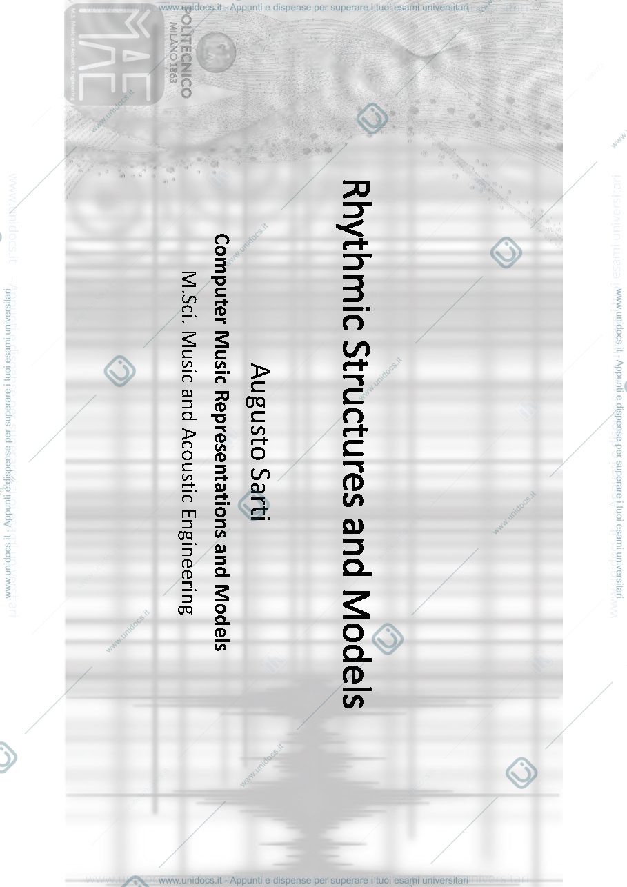 Anteprima pagina 1 — Rhythmic Structures