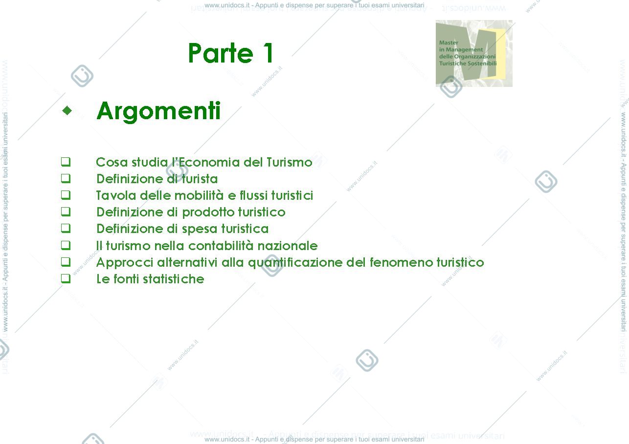 Anteprima pagina 2 — Economia del turismo
