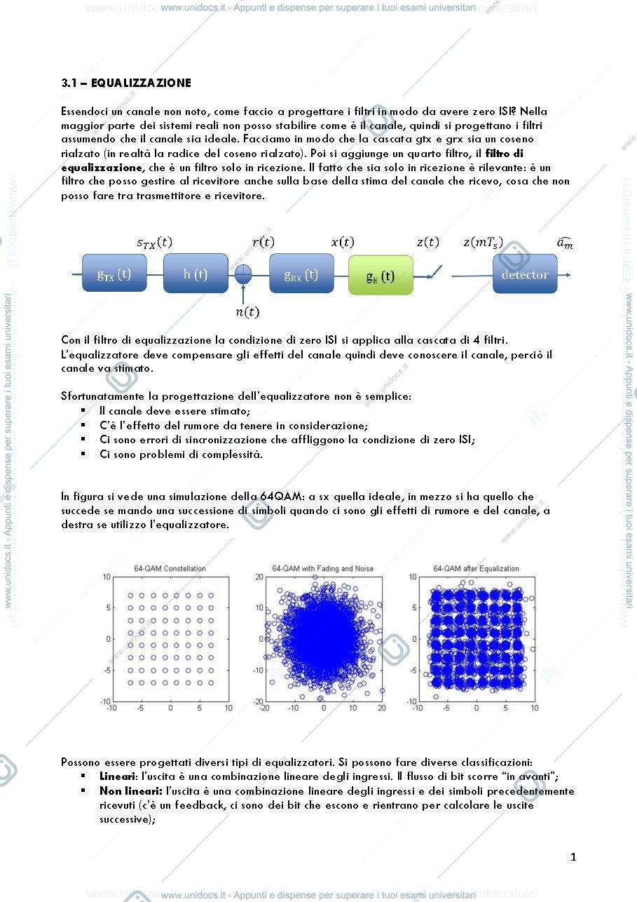 Anteprima pagina 1 — Equalizzazione