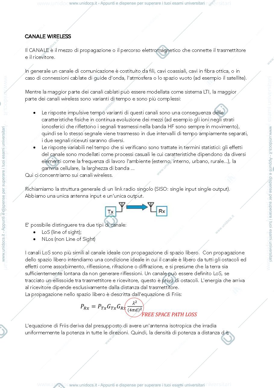 Anteprima pagina 1 — Canale wireless