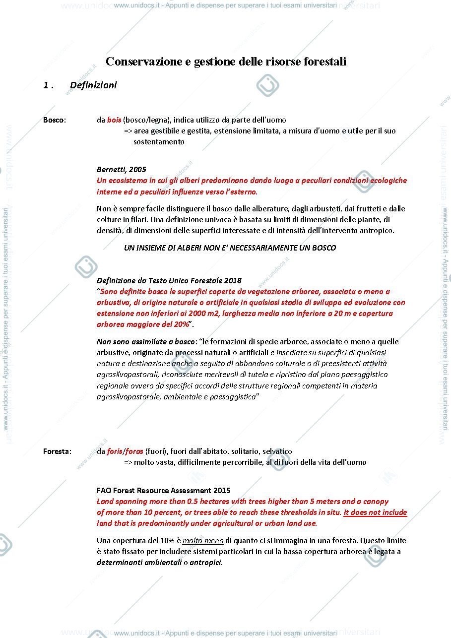 Anteprima pagina 1 — APPUNTI