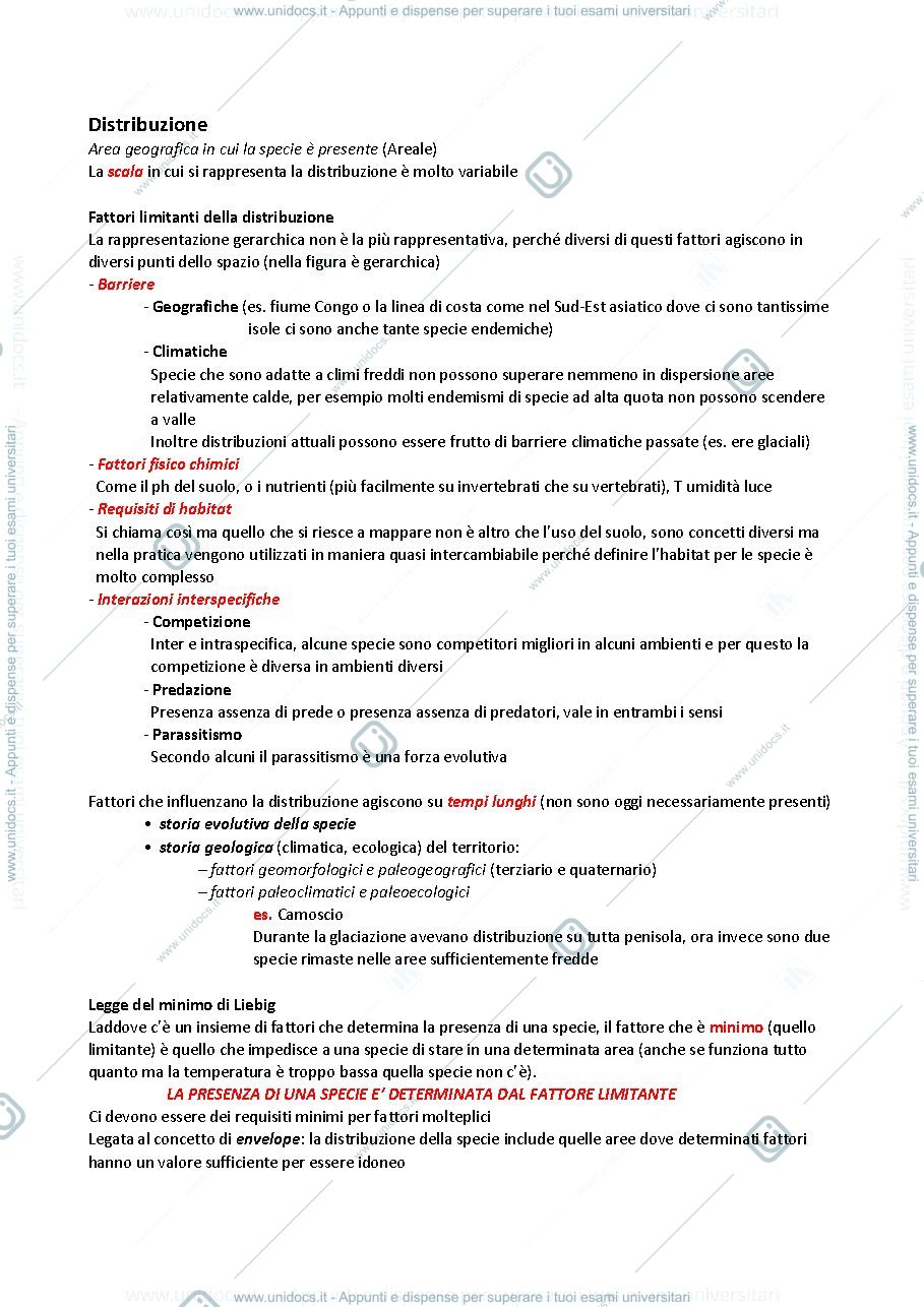 Anteprima pagina 3 — dispense conservazione della fauna