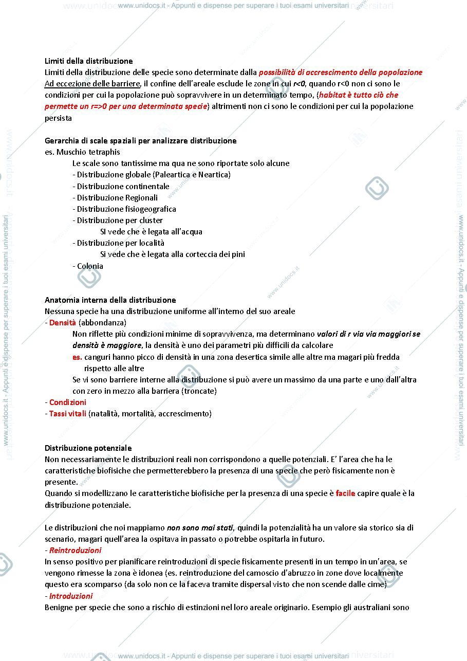 Anteprima pagina 4 — dispense conservazione della fauna