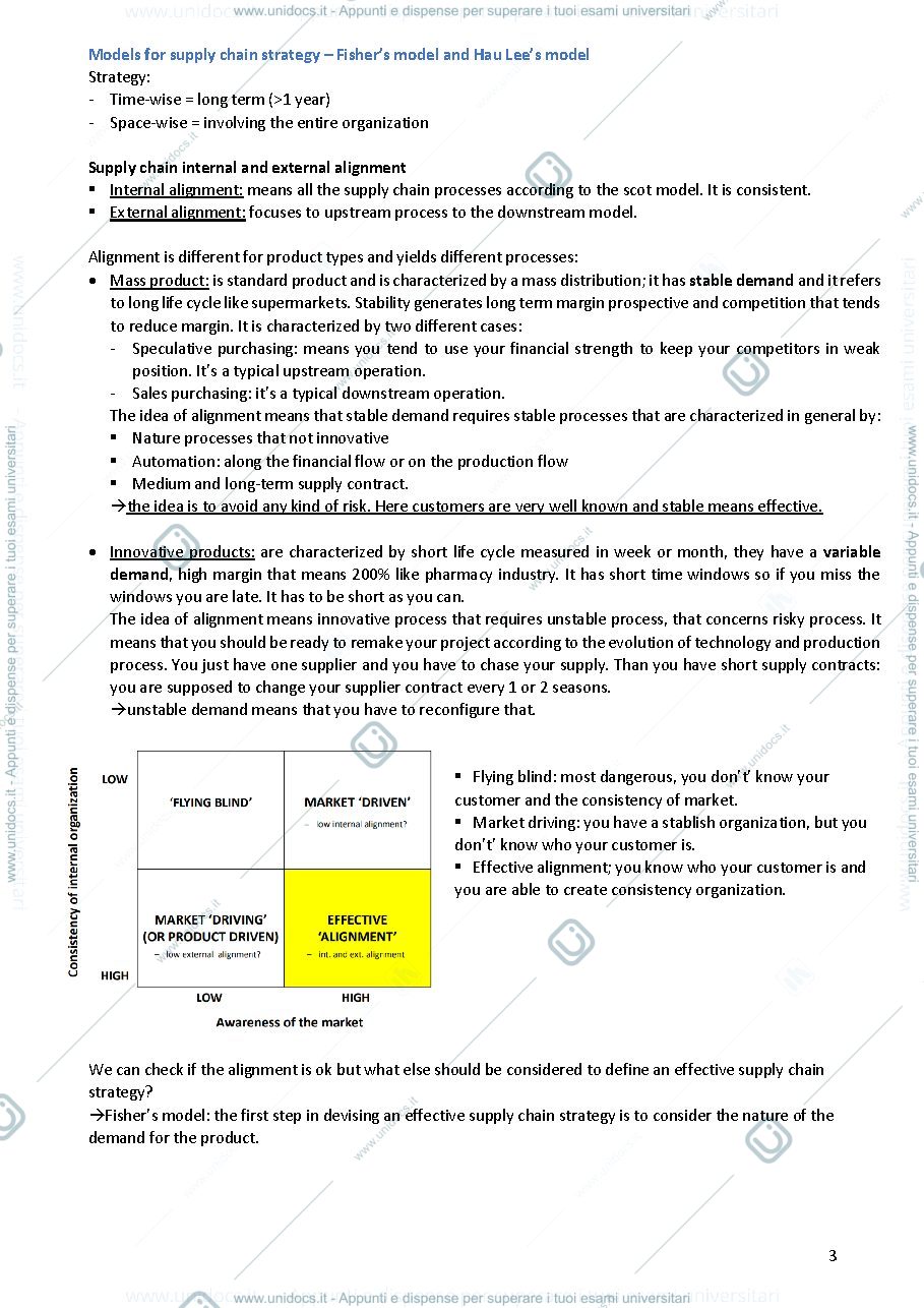 Anteprima pagina 3 — SUPPLY CHAIN MANAGEMENT CIGOLINI