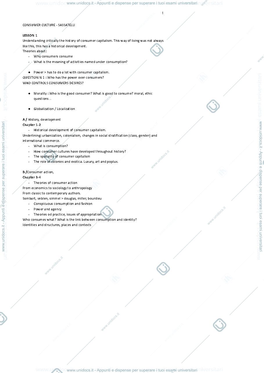 Anteprima pagina 1 — consumer culture
