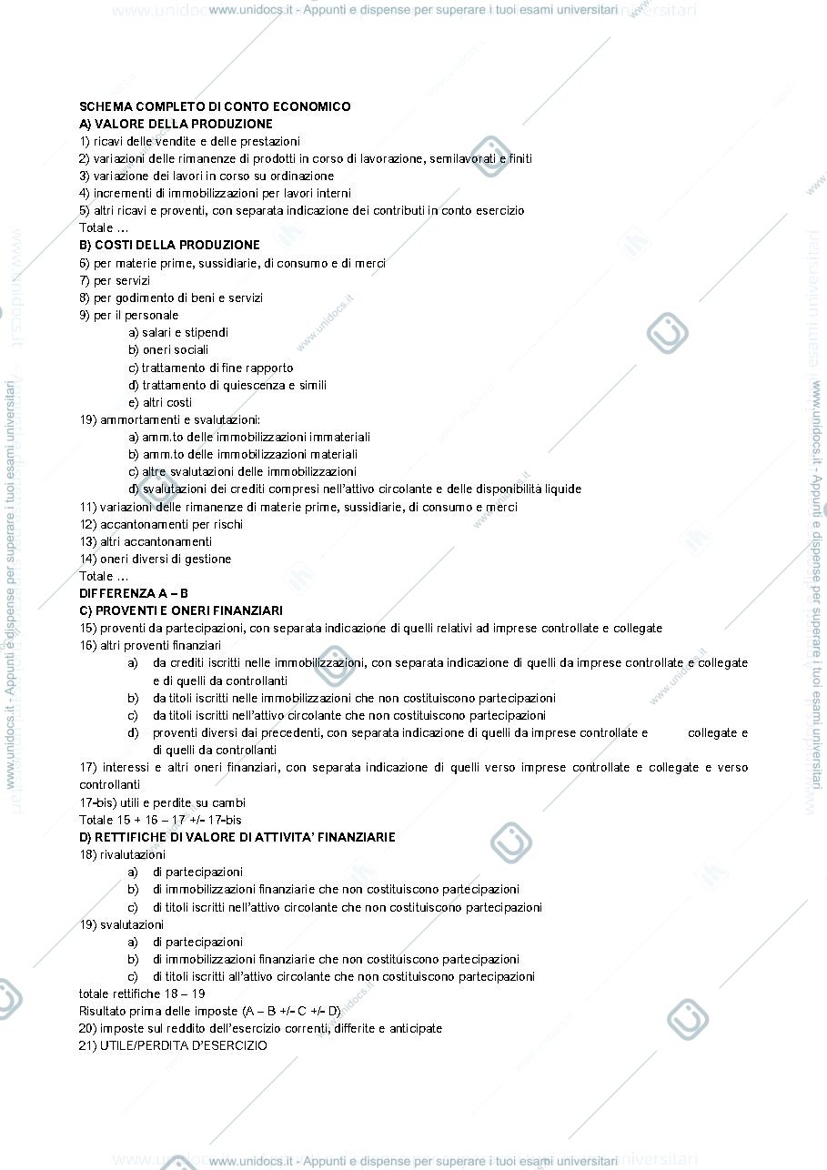 Anteprima pagina 3 — Bilancio d’esercizio 