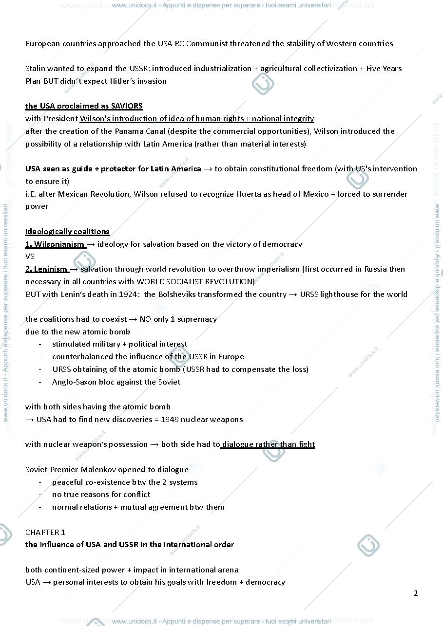 Anteprima pagina 2 — cold war summary
