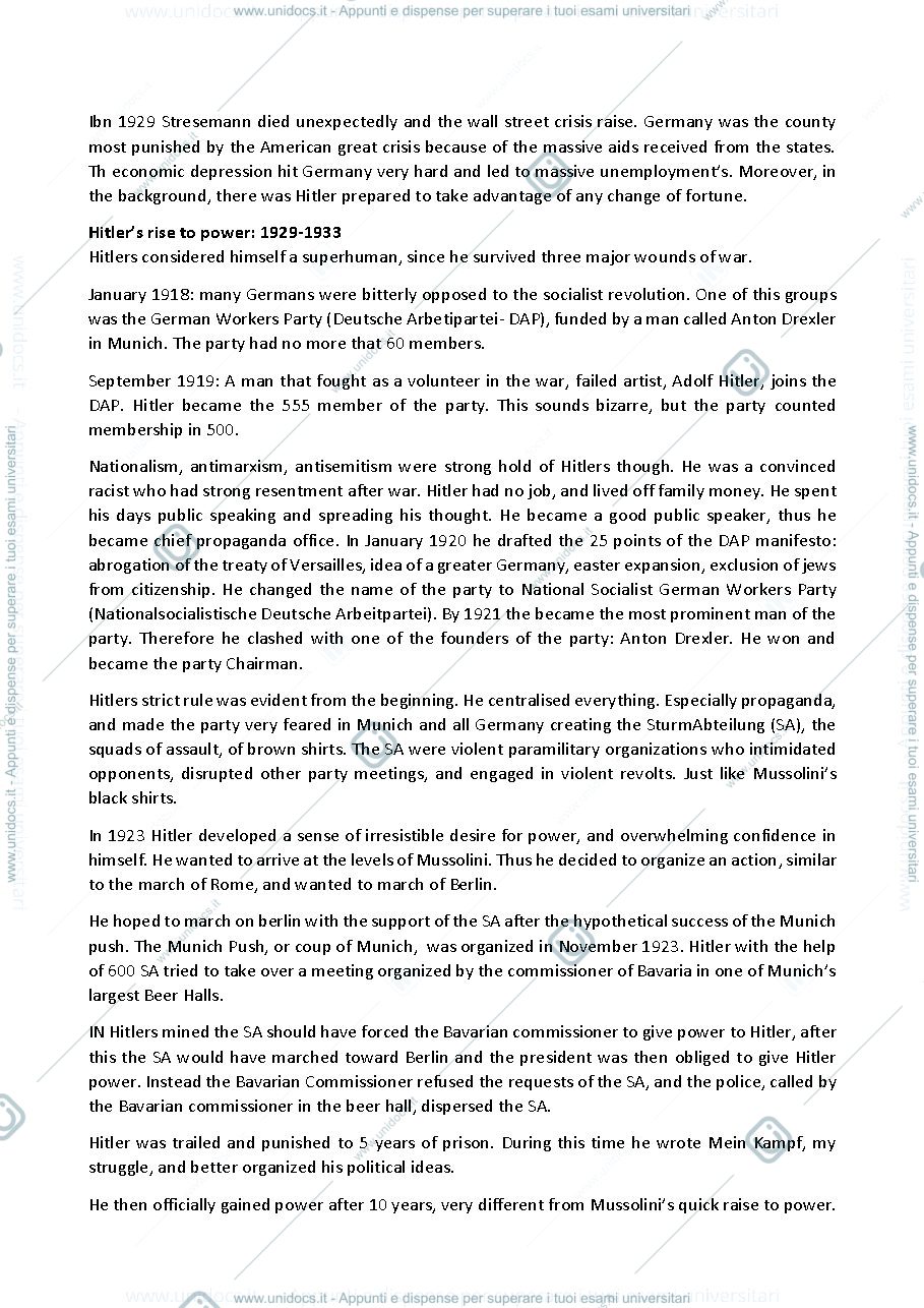 Anteprima pagina 3 — Contemporary History - 2nd semenser