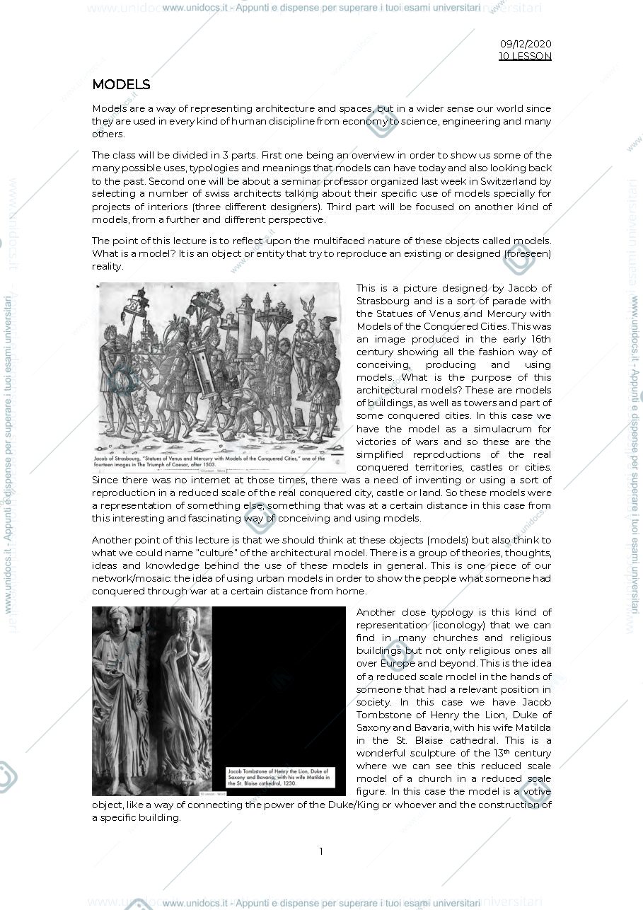 Anteprima pagina 1 — Models