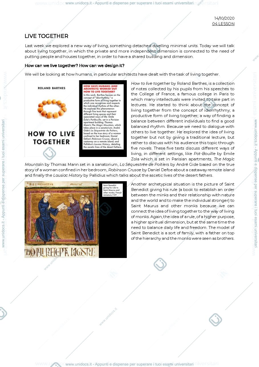 Anteprima pagina 1 — Live together