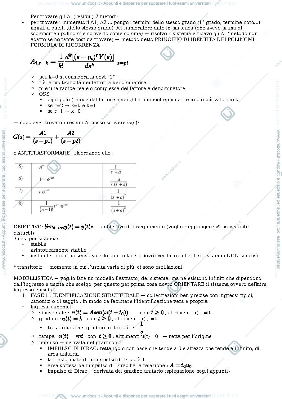Anteprima pagina 2 — Controlli Automatici