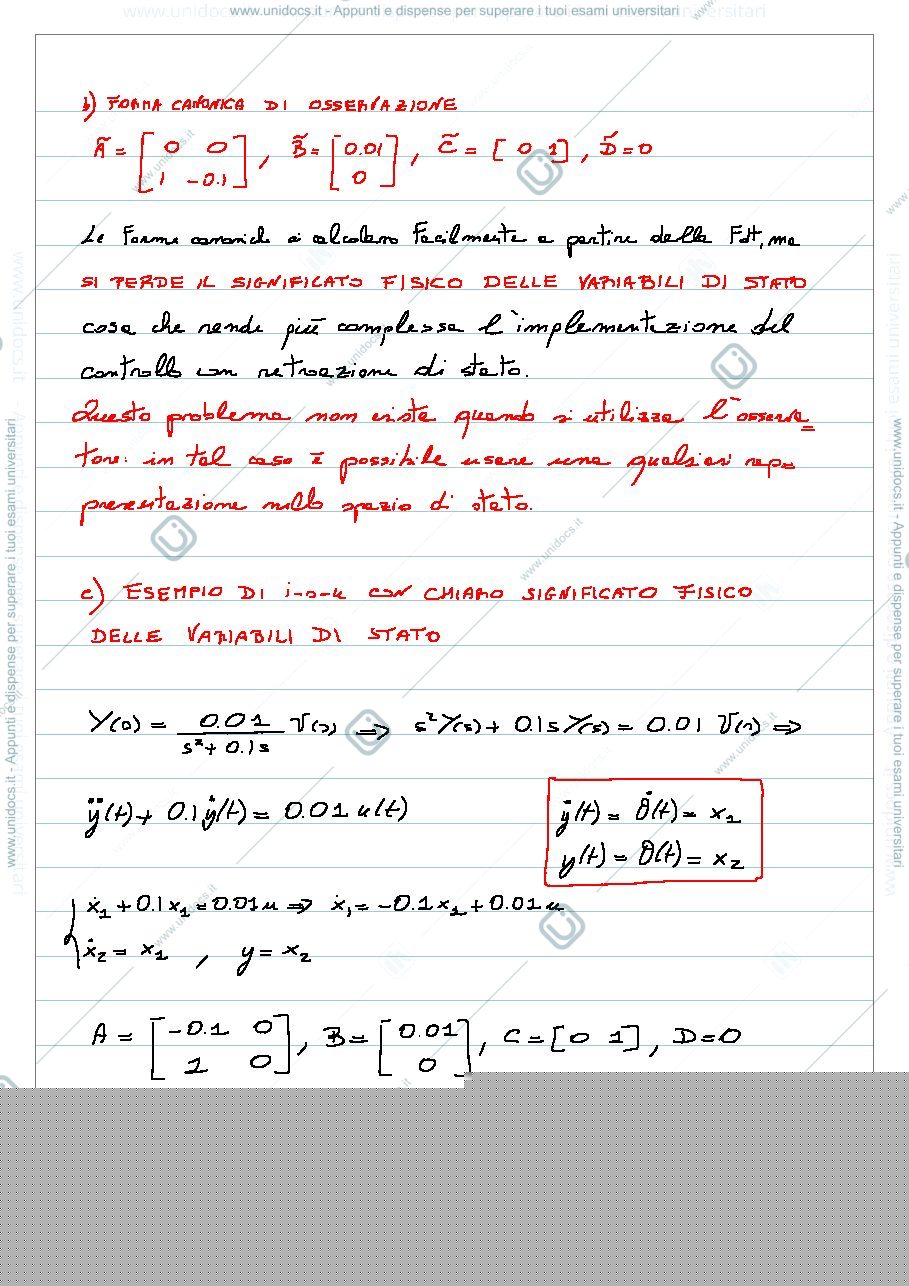 Anteprima pagina 2 — Esercizio Controlli Automatici su Osservatore