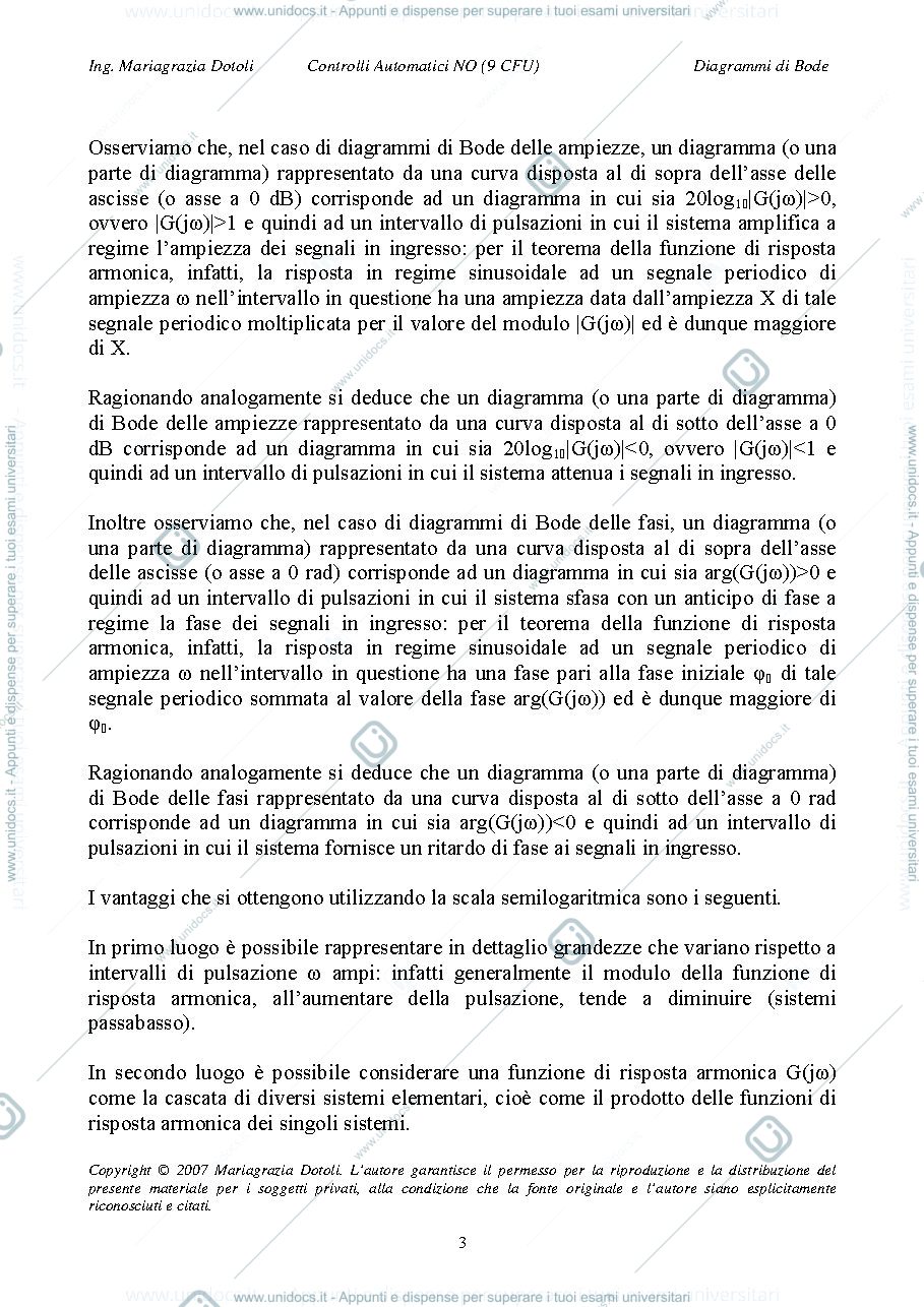 Anteprima pagina 3 — Diagrammi di Bode