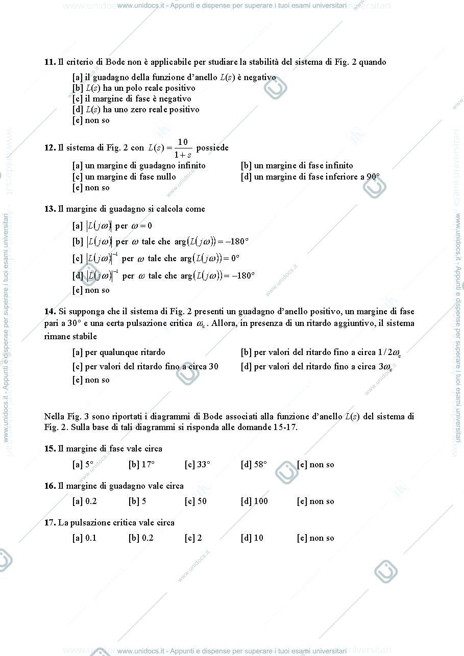 Anteprima pagina 3 — Prova1_Test_d'ingresso_ripasso_automatica prove di autovalutazione prof: Bolzern