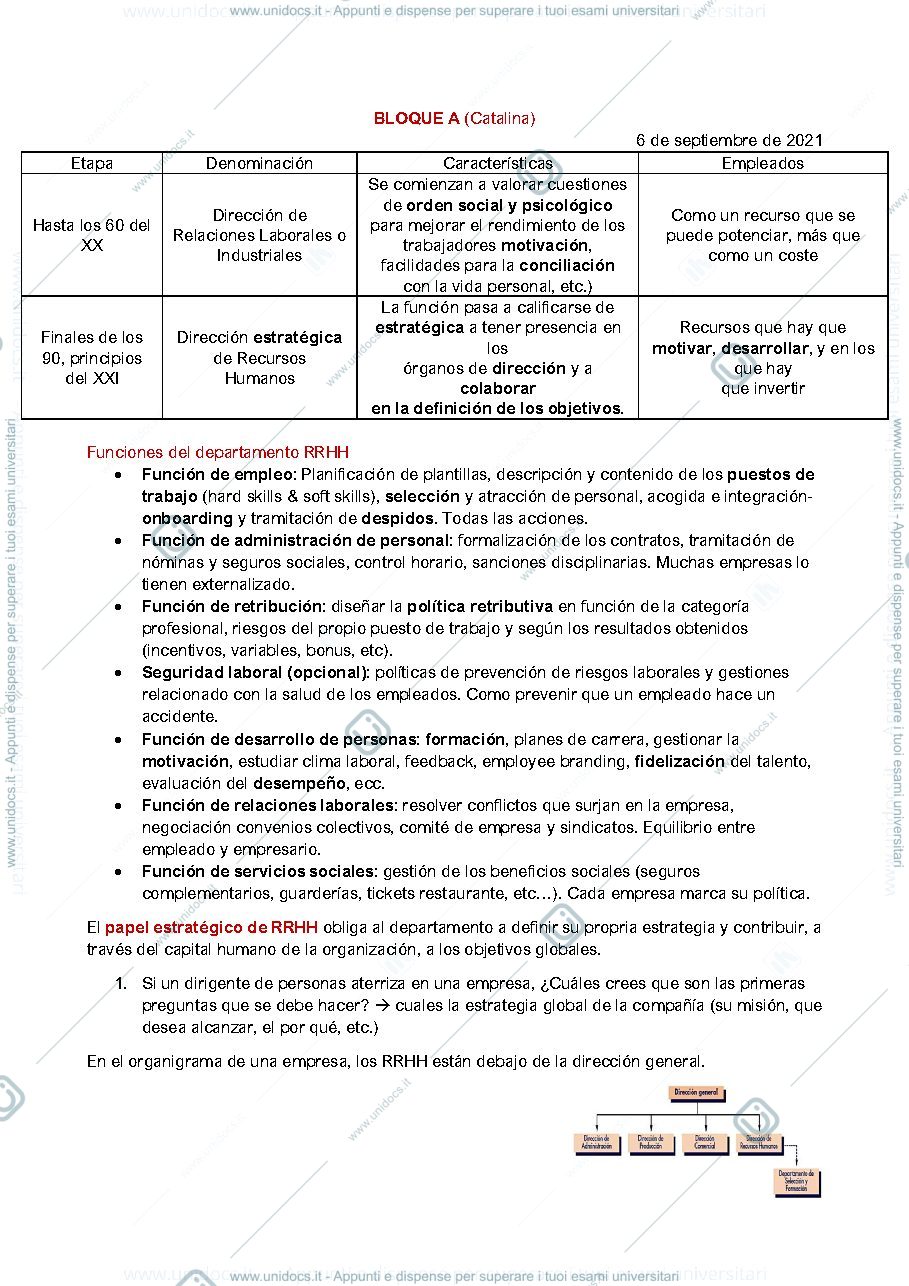 Anteprima pagina 1 — Parte di RRHH