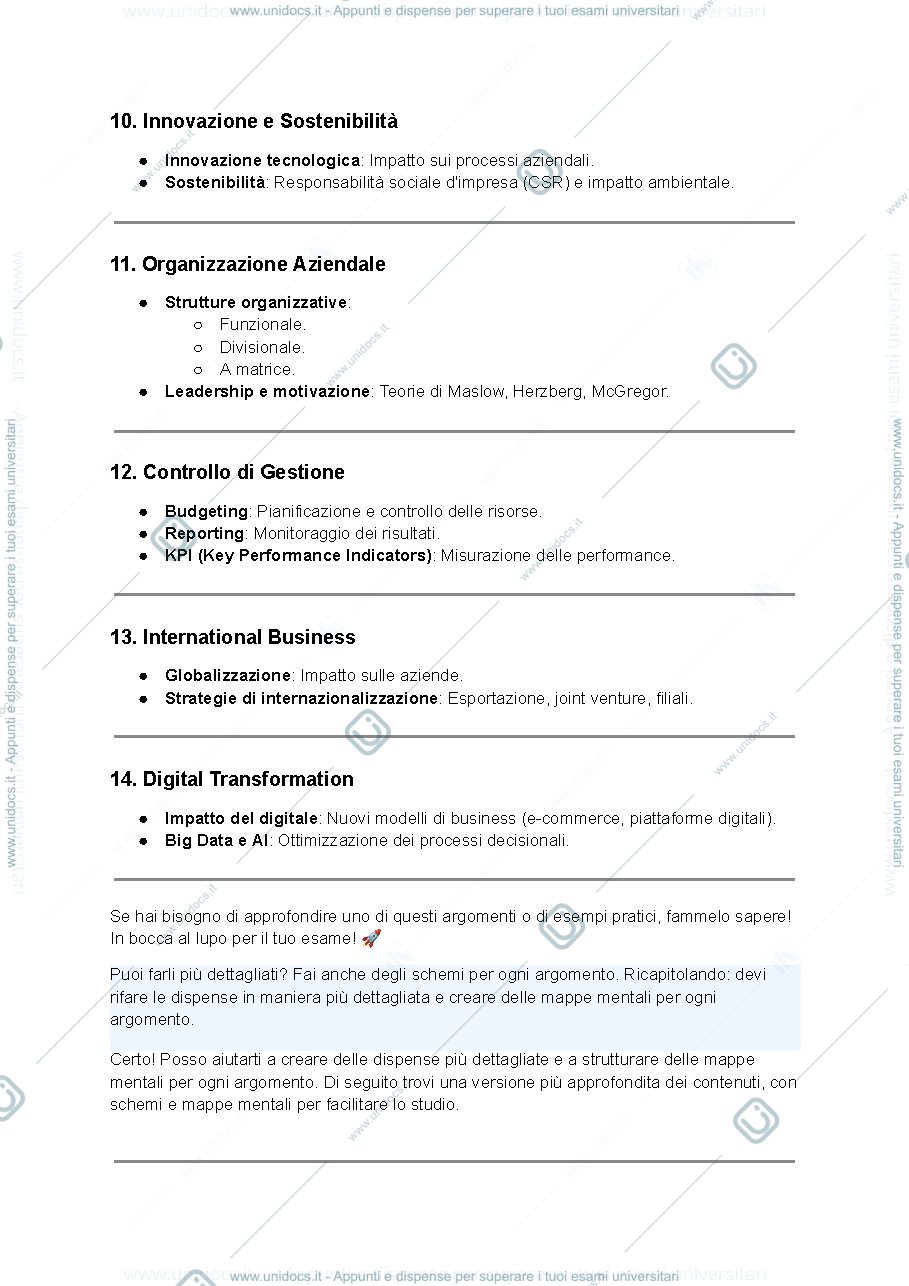 Anteprima pagina 3 — Economia aziendale