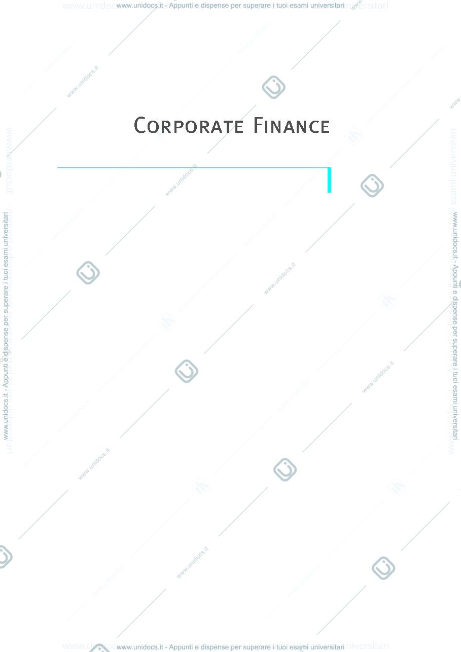Anteprima pagina 4 — corporate finance