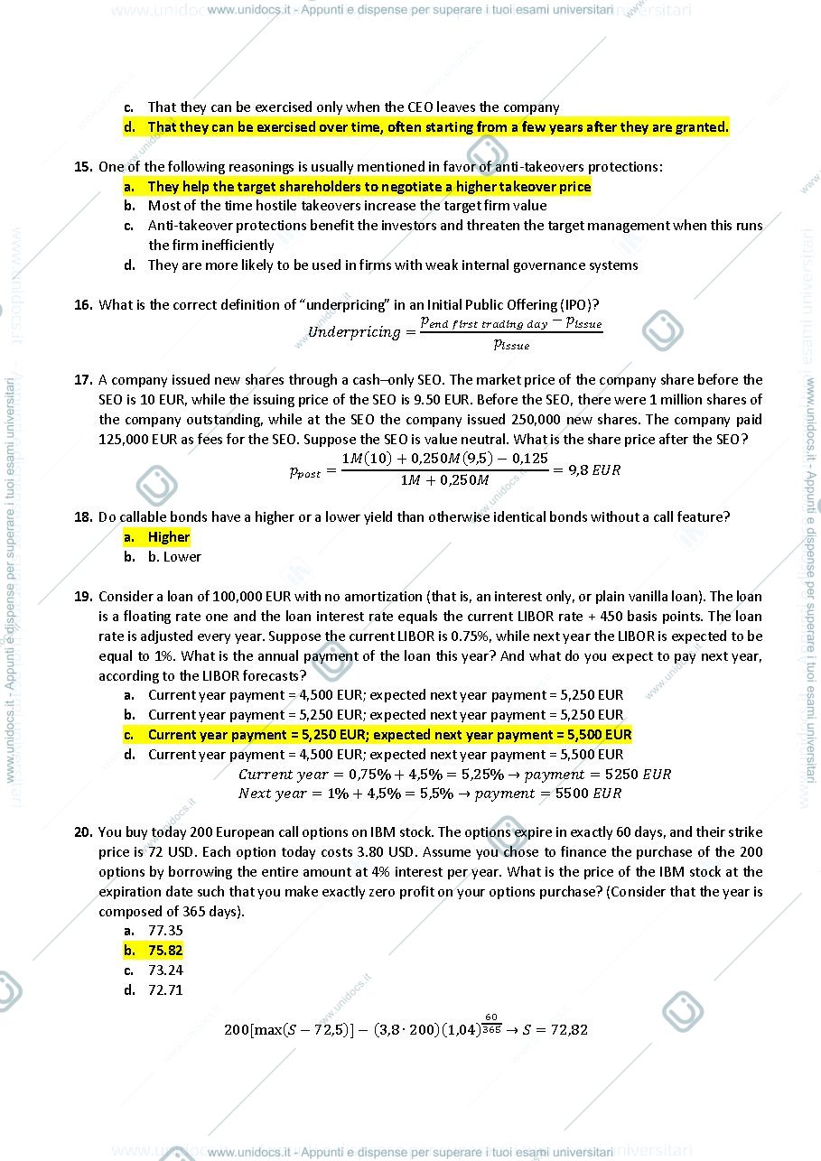 Anteprima pagina 3 — CG Exams and solutions