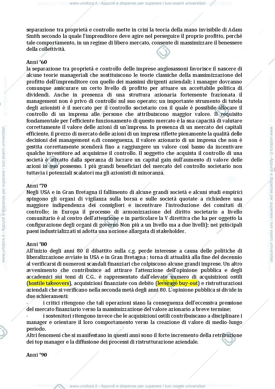 Anteprima pagina 2 — RIASSUNTO ZATTONI