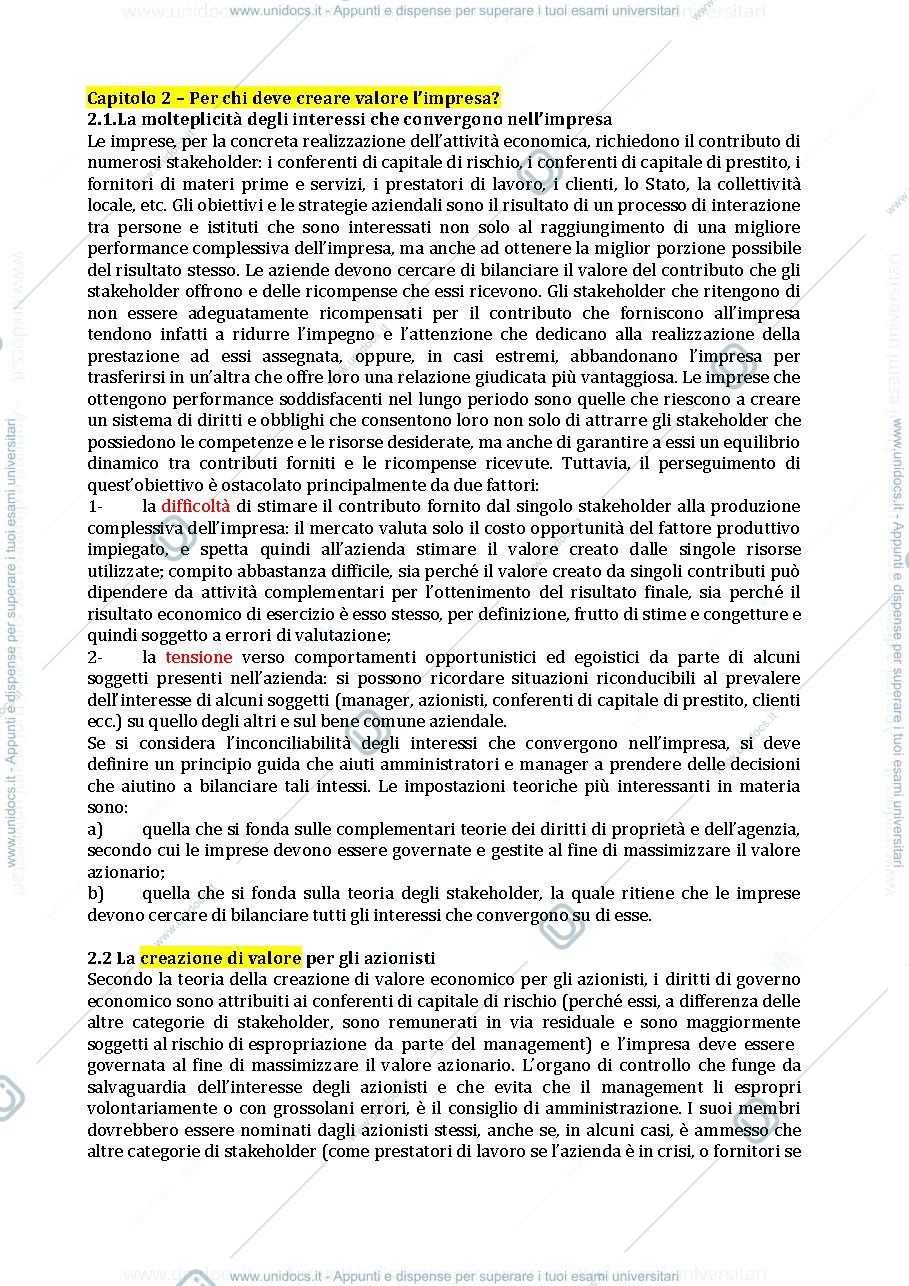 Anteprima pagina 4 — RIASSUNTO ZATTONI