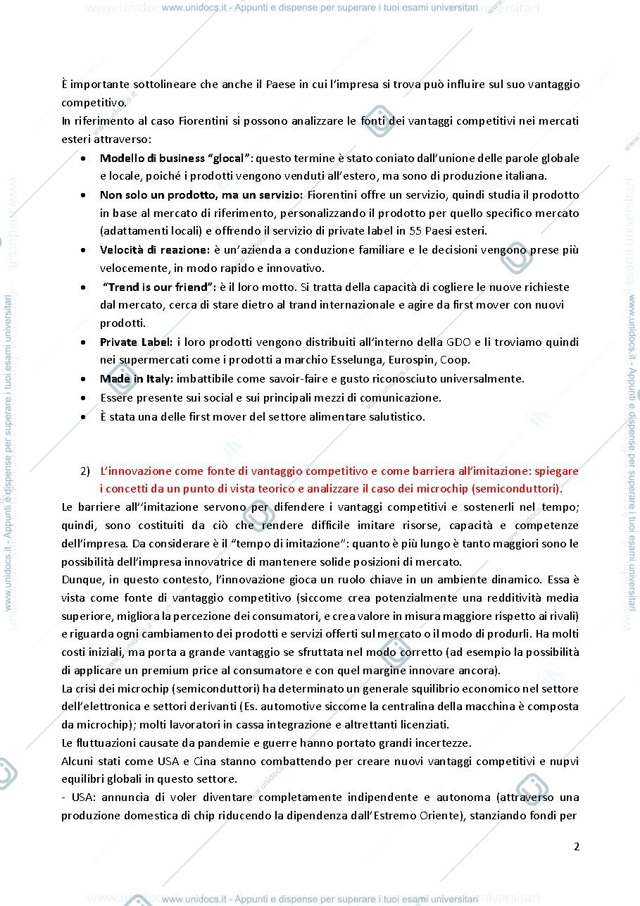 Anteprima pagina 2 — Domande per esame