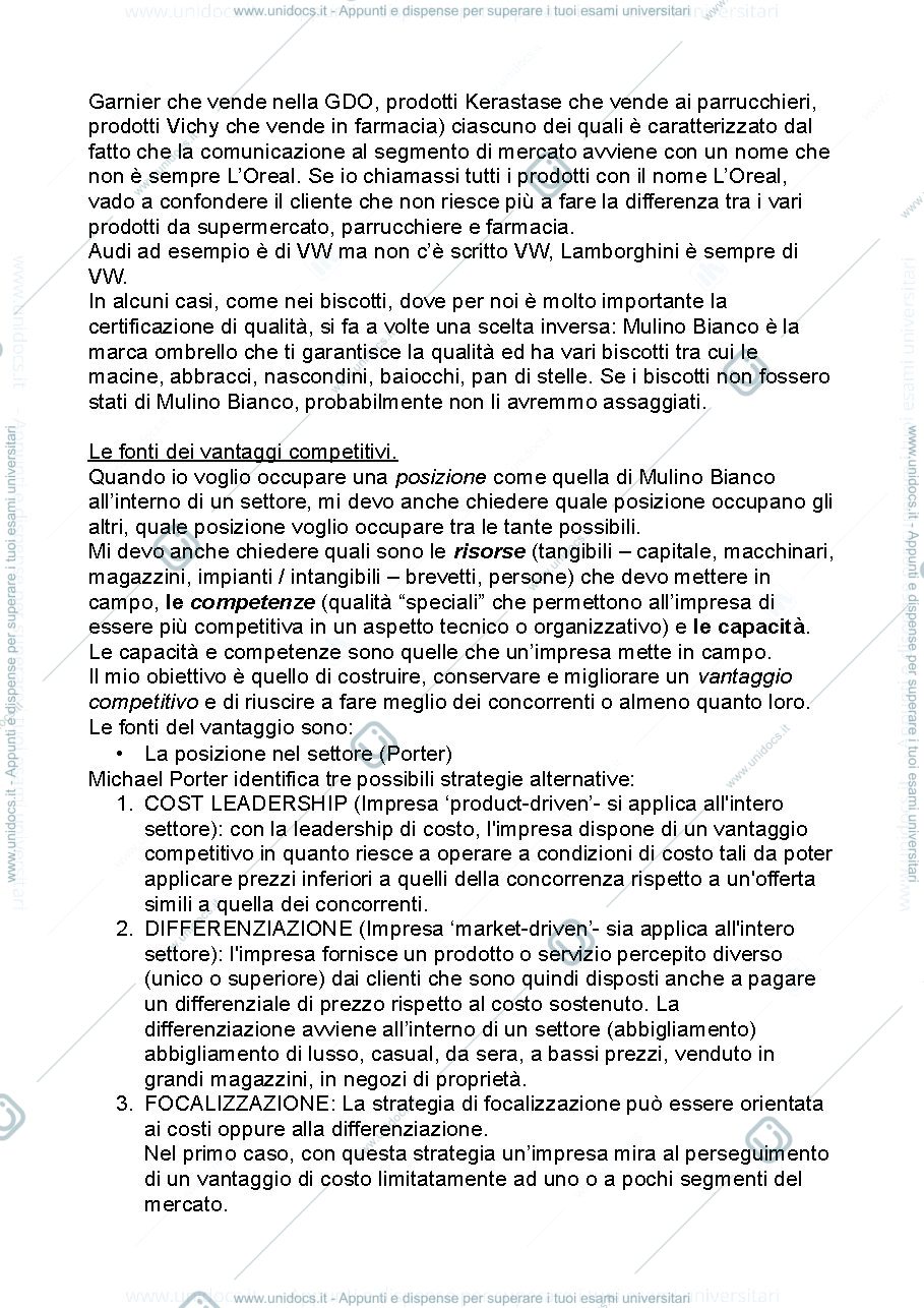 Anteprima pagina 3 — Corporate strategy (anno accademico 2020/2021)
