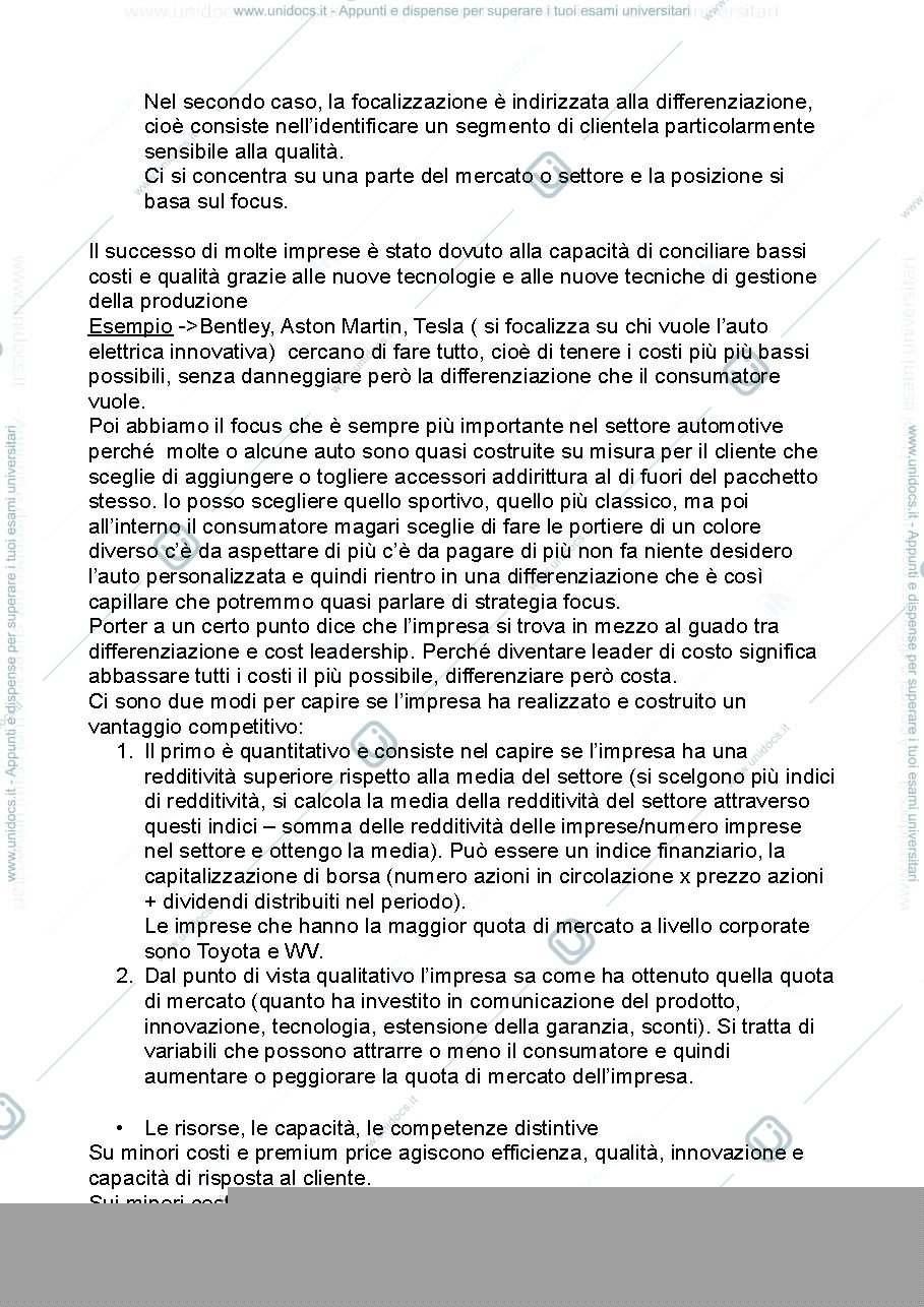 Anteprima pagina 4 — Corporate strategy (anno accademico 2020/2021)