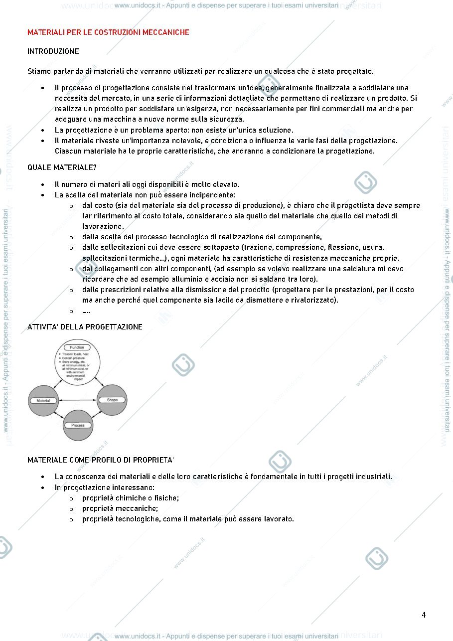 Anteprima pagina 4 — Appunti Costruzione di Macchine