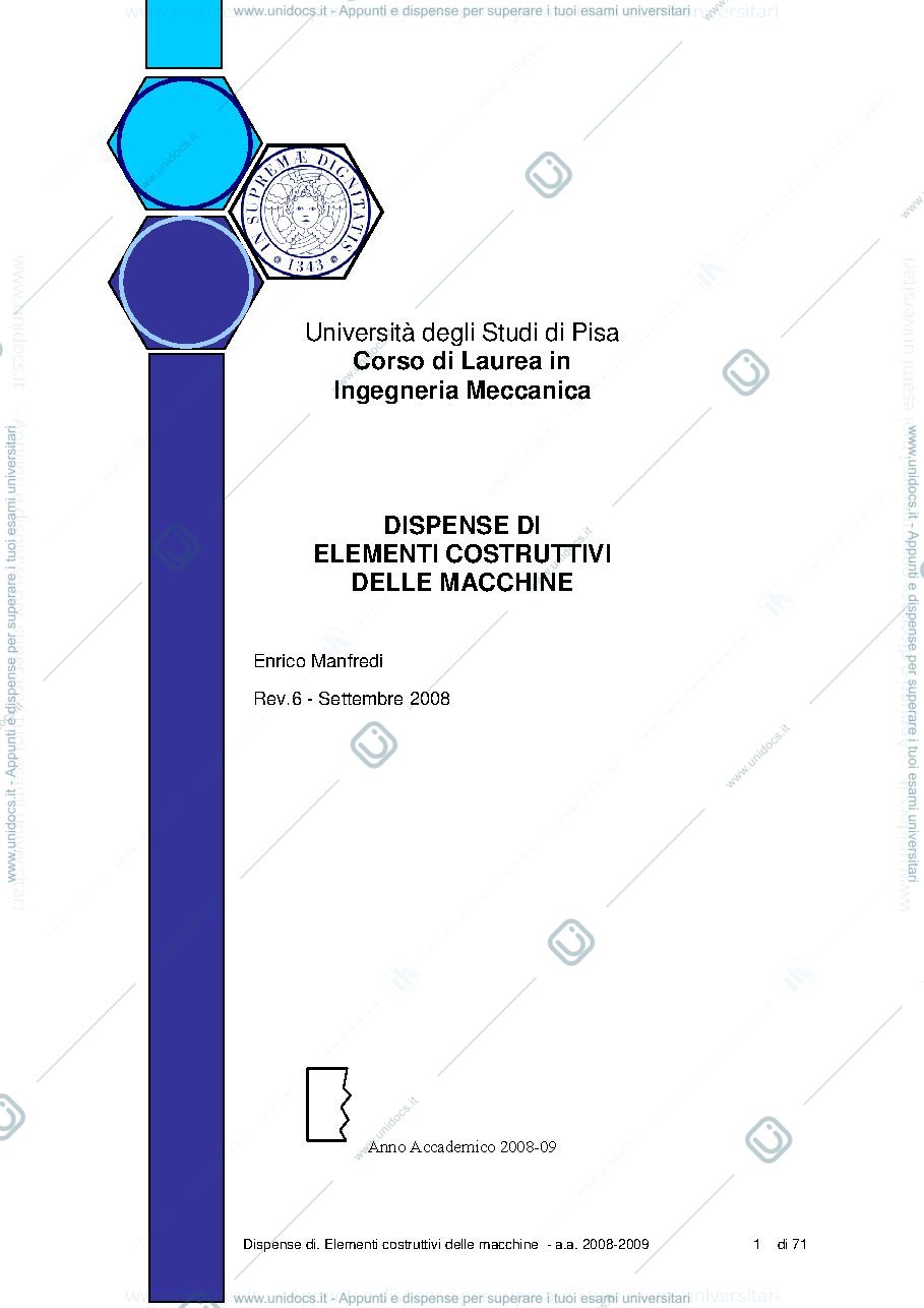 Anteprima pagina 1 — Appunti Frendo 