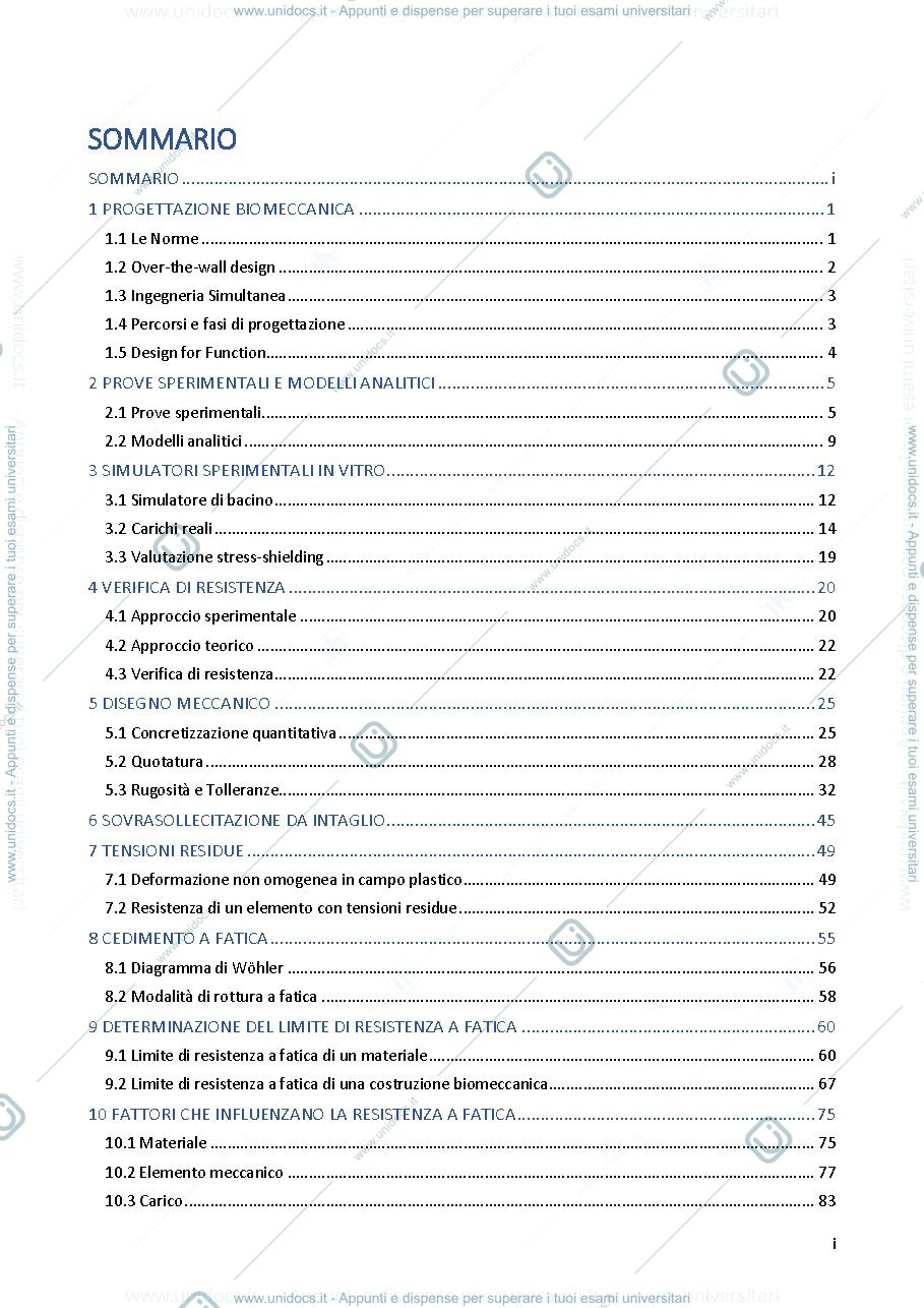 Anteprima pagina 3 — Dispensa Costruzioni Biomeccaniche 