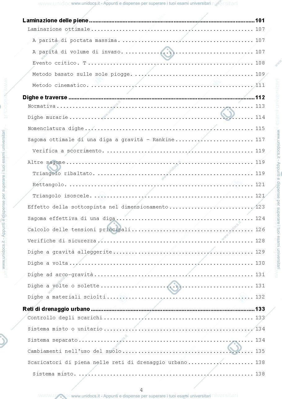 Anteprima pagina 4 — Costruzioni Idrauliche M