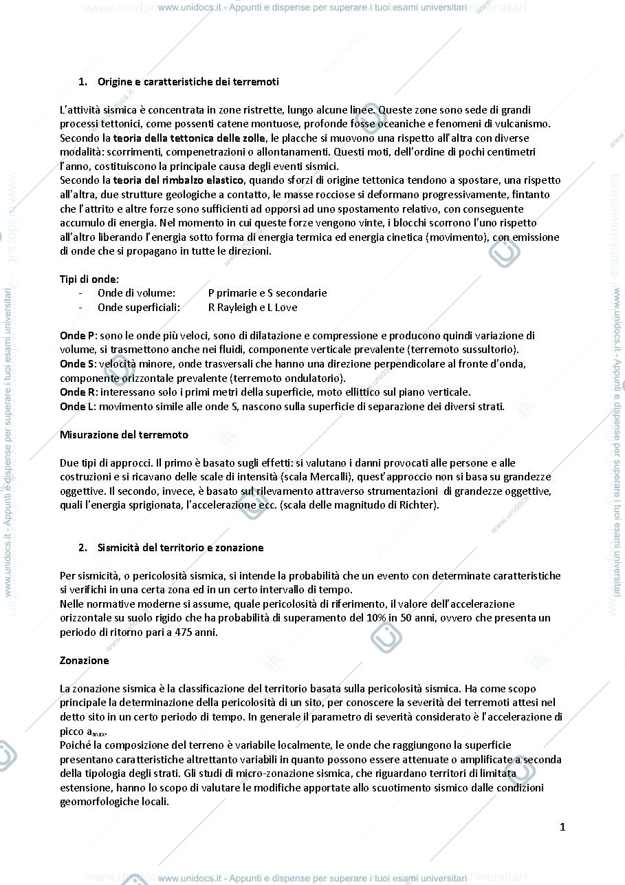 Anteprima pagina 1 — Domande sismica 1