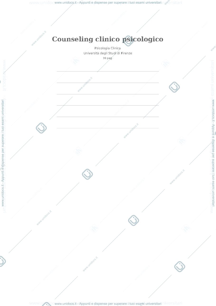 Anteprima pagina 1 — Counseling Psicologico Giangrasso