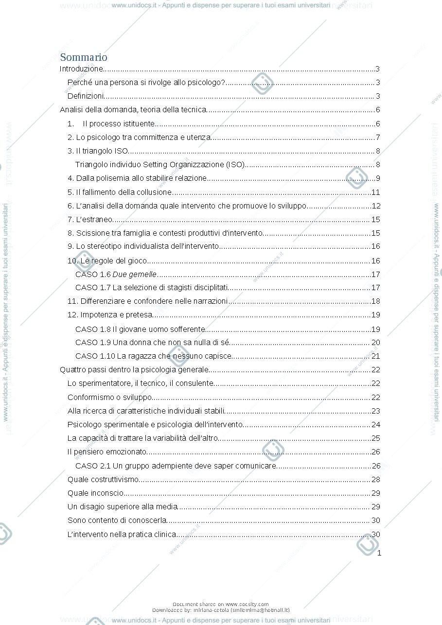 Anteprima pagina 2 — Riassunto libro counseling