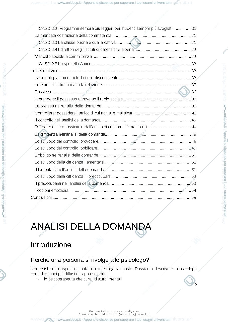 Anteprima pagina 3 — Riassunto libro counseling
