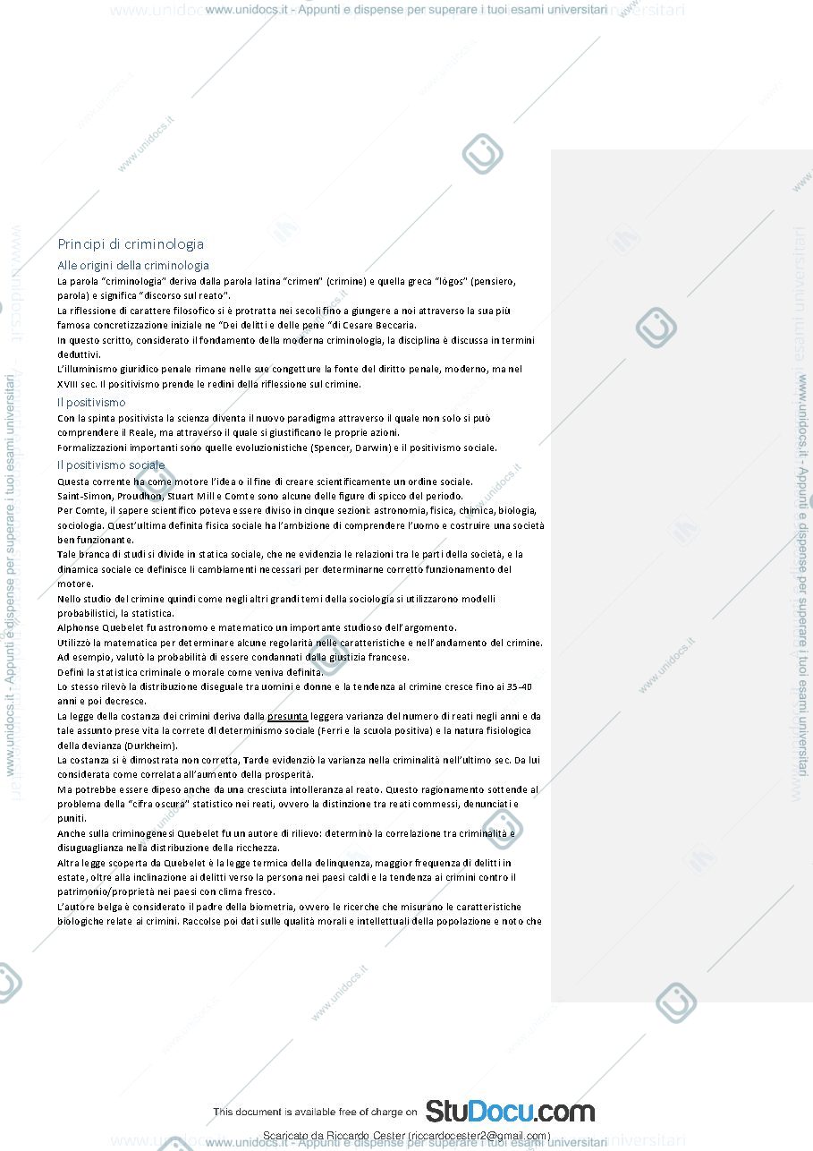 Anteprima pagina 2 — Criminologia parziale