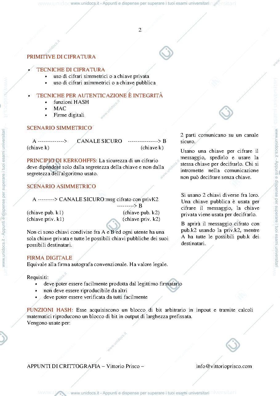 Anteprima pagina 2 — Crittografia