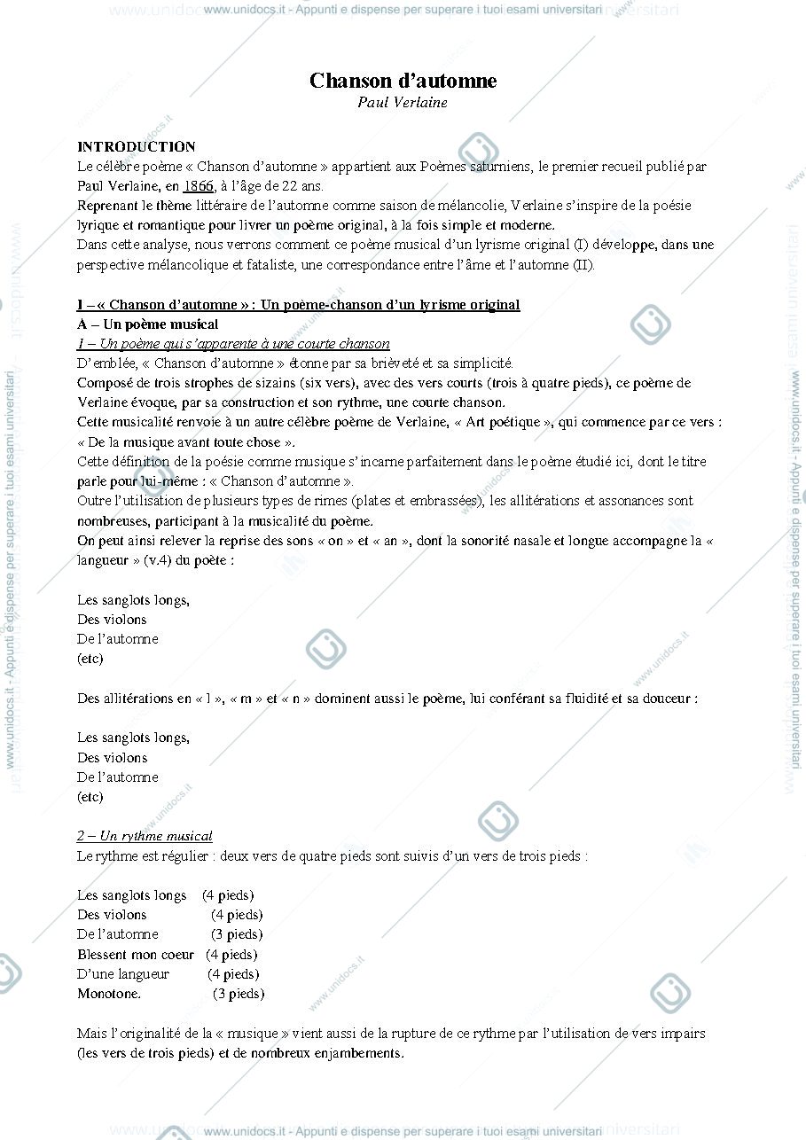 Anteprima pagina 1 — testi analizzati