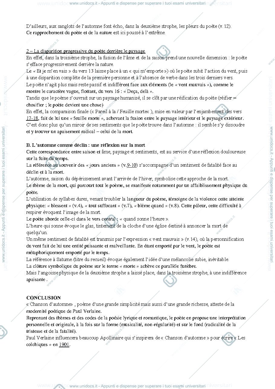 Anteprima pagina 3 — testi analizzati