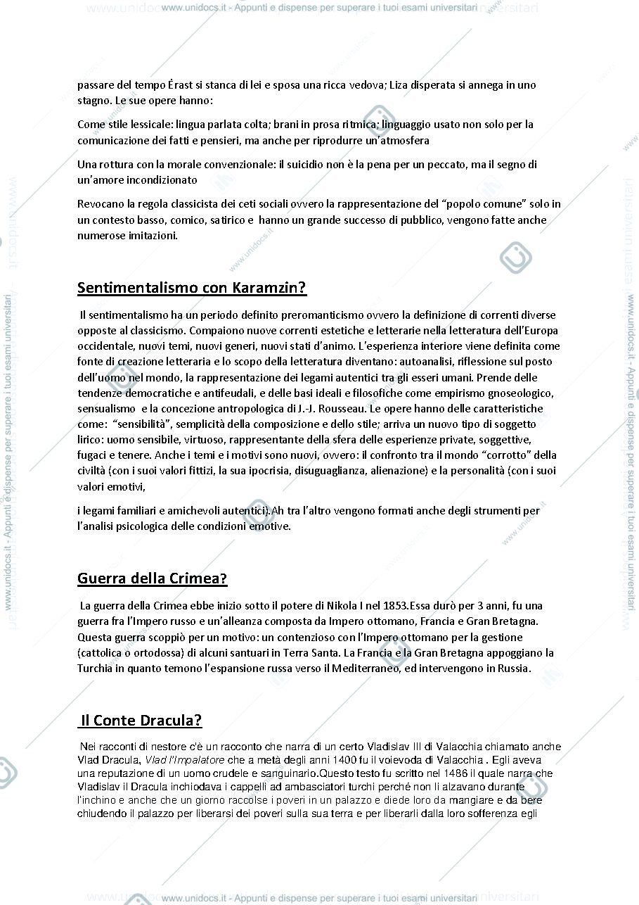 Anteprima pagina 3 — Cultura Russa Appunti - Manfred