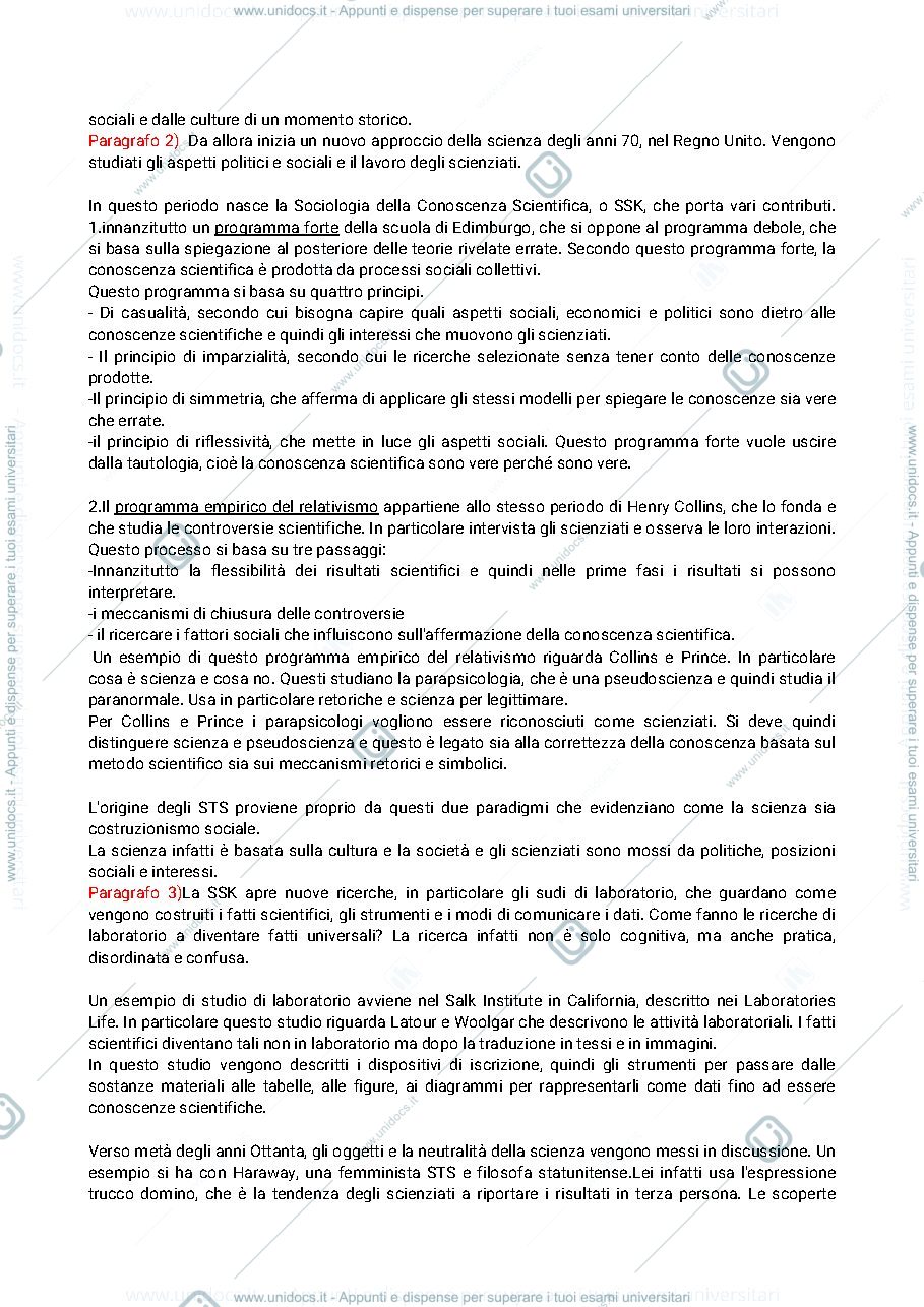 Anteprima pagina 2 — Riassunto studi sociali 