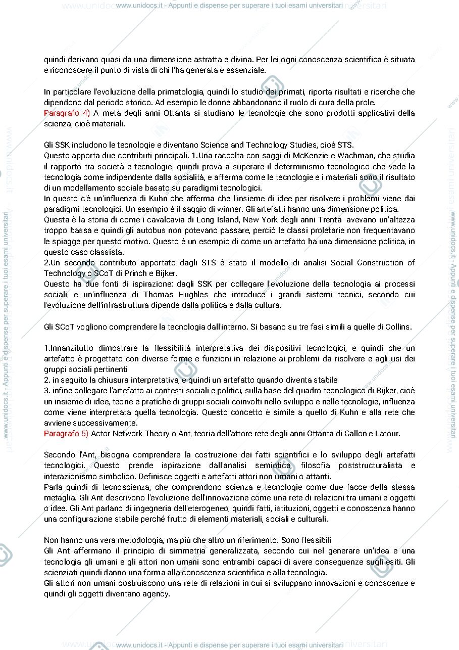 Anteprima pagina 3 — Riassunto studi sociali 